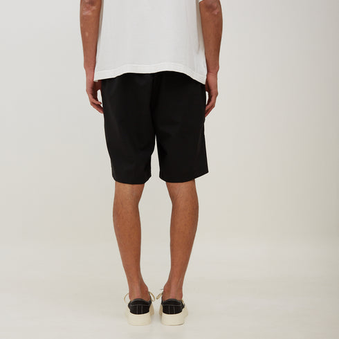 Bonsai Basket Fit Short, Elastic Waistband Black PT00-V1 Degli Uberti